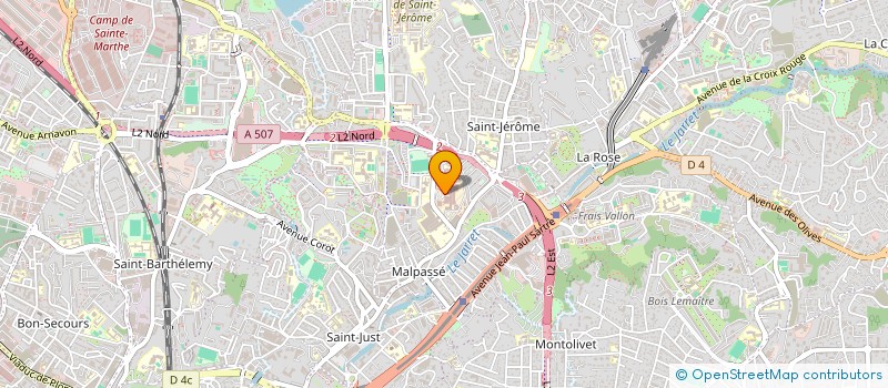 localisation de l'entreprise SOC STOMALOGIE ET CHIRURGIE MAXILLO FACIALE SE à MARSEILLE
