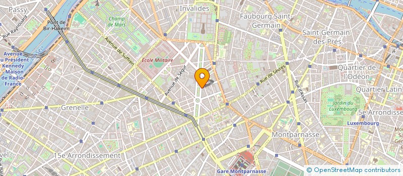 localisation de l'entreprise SOC STYLANCIEN  PARIS