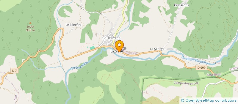 localisation de l'entreprise SOC SUSSI ET FILS à SAUCLIERES