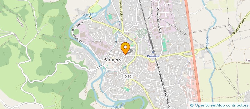 localisation de l'entreprise SOC SYRAMIS à PAMIERS