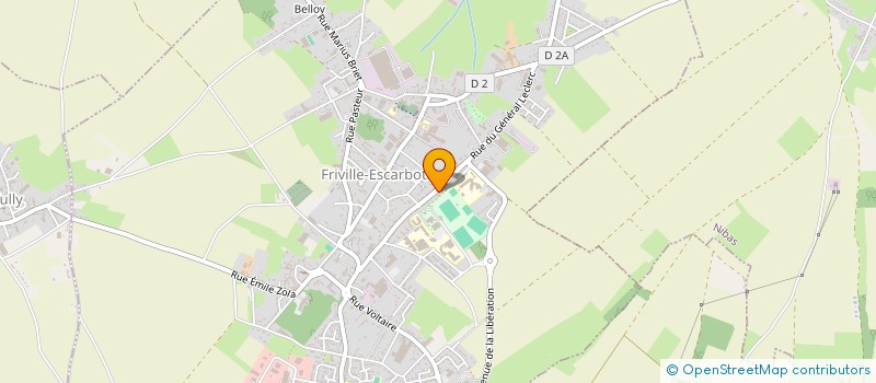 localisation de l'entreprise SOC TALLEUX TRAITEMENT DE SURFACE à FRIVILLE-ESCARBOTIN