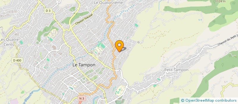localisation de l'entreprise SOC TAMPONNAISE CONSTRUCTION BATIMENT  LE TAMPON