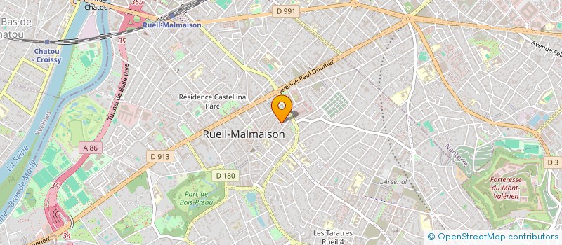 localisation de l'entreprise SOC TECH ET METHODES DU BAT (TMB) à RUEIL-MALMAISON