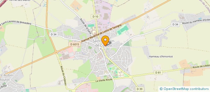 localisation de l'entreprise SOC TECH REPAR INDUST MARITIME PORTUAIRE à SAINT-ROMAIN-DE-COLBOSC