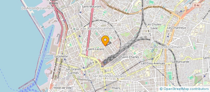 localisation de l'entreprise SOC TECHN ELECT CHAUFF ACCUMUL à MARSEILLE
