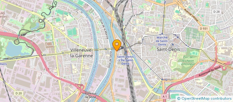 localisation de l'entreprise SOC TECHN INSTALL RENOVAT EQUIPEM THERMI à SAINT-DENIS