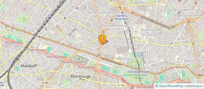 localisation de l'entreprise SOC TECHNICIENS ECHAFAUDEURS PROFESSION à PARIS