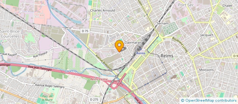 localisation de l'entreprise SOC TECHNIQ BOUCHAGE PLASTIQ à REIMS