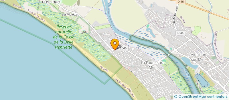 localisation de l'entreprise SOC TECHNIQUE D'AUJOURD'HUI à L'AIGUILLON-LA-PRESQU'ILE
