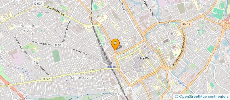 localisation de l'entreprise SOC TECHNIQUE D'ENTR COMPTABLE à TROYES