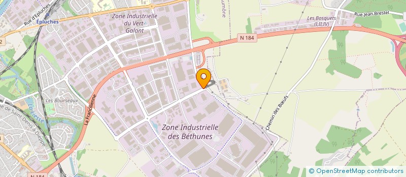 localisation de l'entreprise SOC TECHNIQUE INSTALLAT CLIMATIS ELECTRI à SAINT-OUEN-L'AUMONE