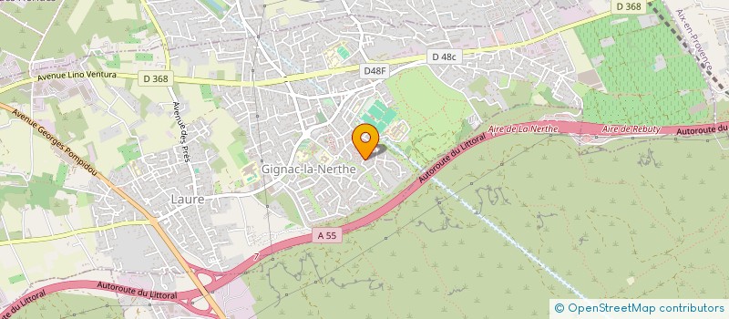 localisation de l'entreprise SOC TECHNIQUE MAINTENANCE à GIGNAC-LA-NERTHE