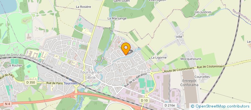 localisation de l'entreprise SOC TECHNISOL JPL à TOURNAN-EN-BRIE