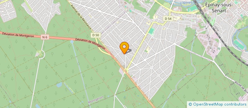 localisation de l'entreprise SOC TECHNOL AVANCEE ENGINEERING INDUST à BRUNOY