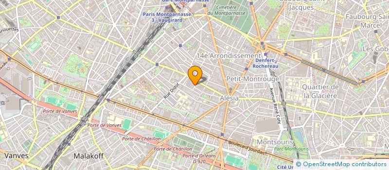 localisation de l'entreprise SOC TECHNOLOGIES SYSTEMES INFORMATION  PARIS