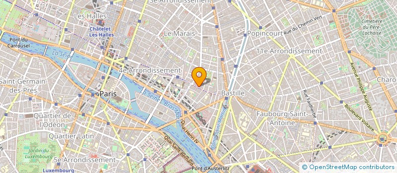 localisation de l'entreprise SOC TELEVOX FRANCE à PARIS