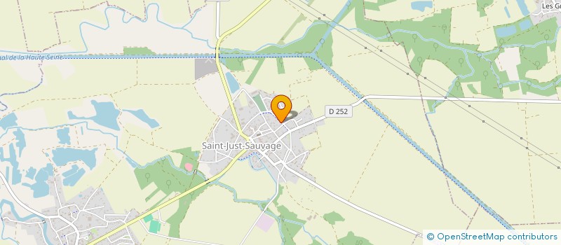localisation de l'entreprise SOC TEXTILE MARNAISE à SAINT-JUST-SAUVAGE