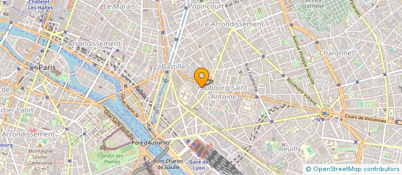 localisation de l'entreprise SOC THERA ET DEMANCHE à PARIS