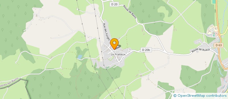 localisation de l'entreprise SOC THERMALE DE PLOMBIERES LES BAINS à PLOMBIERES-LES-BAINS