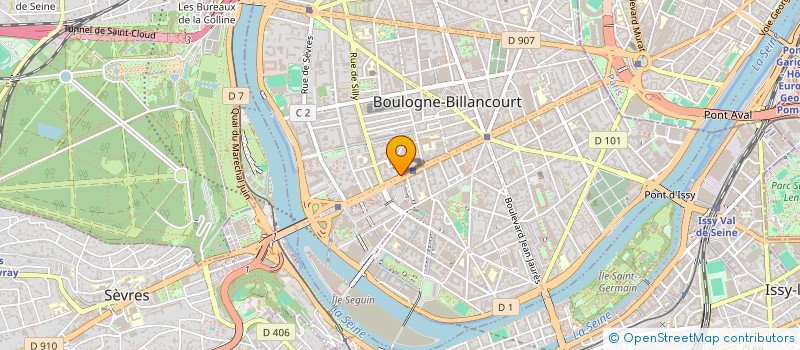 localisation de l'entreprise SOC THERMIQUE ENTRETIEN ET MAINTENANCE à BOULOGNE-BILLANCOURT
