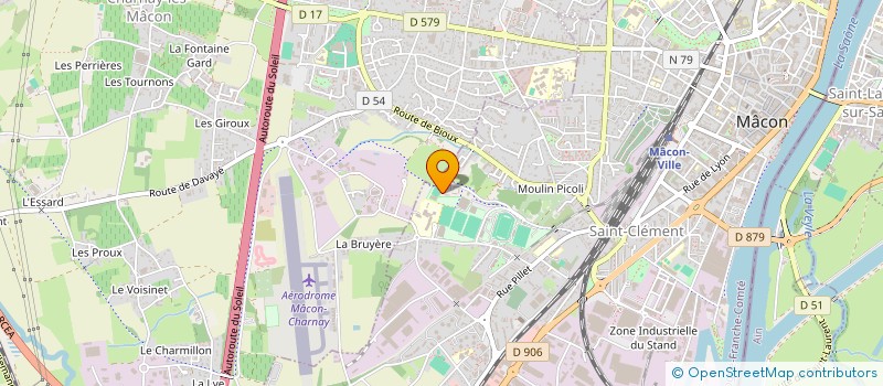 localisation de l'entreprise SOC TIREURS MACONNAIS à MACON