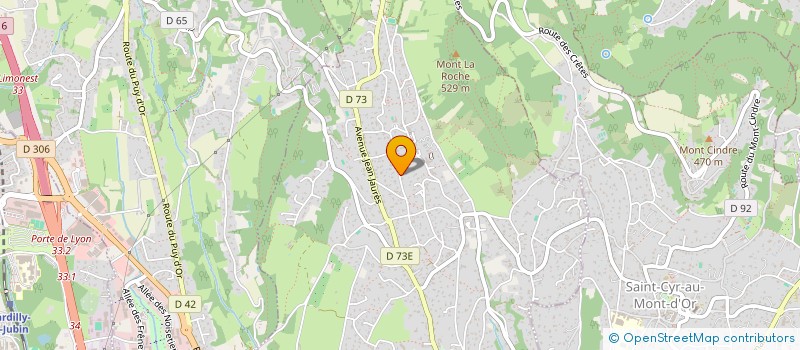 localisation de l'entreprise SOC TIXIER FRERES MACONNERIE  SAINT-DIDIER-AU-MONT-D'OR