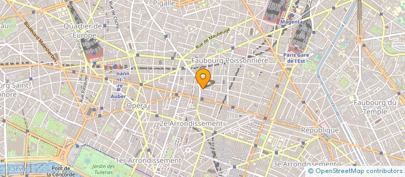 localisation de l'entreprise SOC TM à PARIS