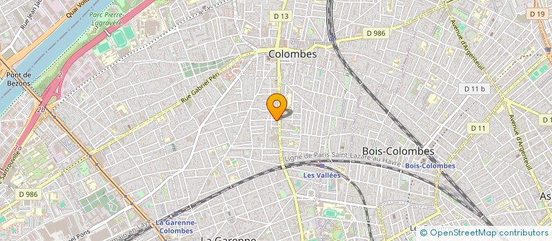 localisation de l'entreprise SOC TOPAL ENCRES à COLOMBES