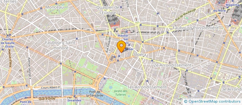 localisation de l'entreprise SOC TOURISME ETUDES ET COMMUNICATION  PARIS