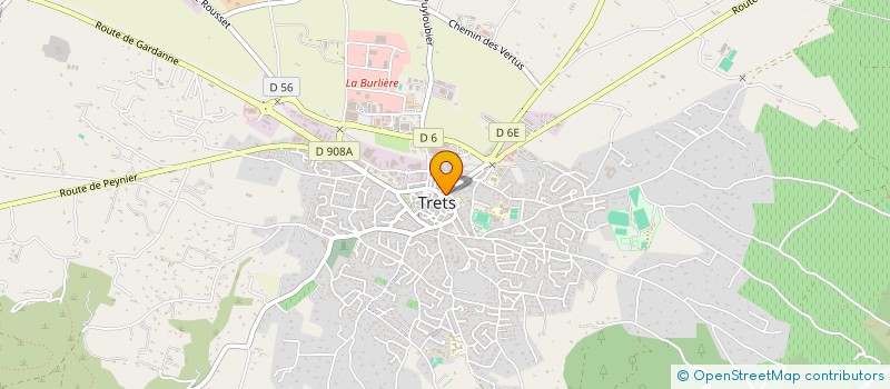 localisation de l'entreprise SOC TPG SARL D EXPLOITATION BOUCHON à TRETS