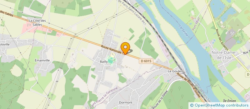 localisation de l'entreprise SOC TRAITEMENT DE L'EAU POUR L'HABITAT à SAINT-PIERRE-LA-GARENNE