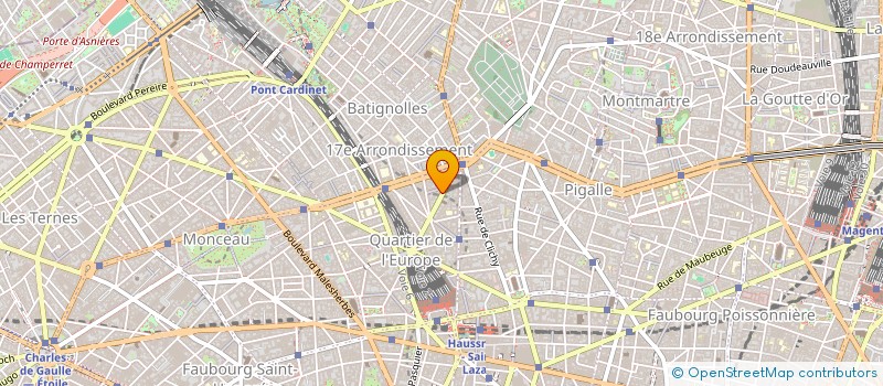 localisation de l'entreprise SOC TRANS DILIGENCE à PARIS
