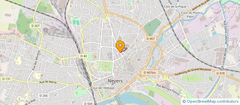 localisation de l'entreprise SOC TRANSAC IMMOBIL GESTION IMMEUBLES à NEVERS