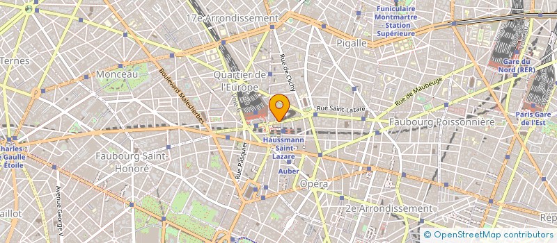 localisation de l'entreprise SOC TRANSATLAS  PARIS