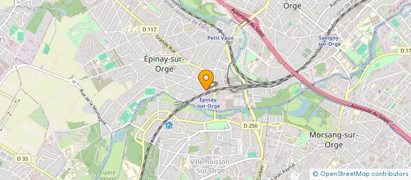 localisation de l'entreprise SOC TRANSFERT AMENAG LEVAGE MANUTENTION à EPINAY-SUR-ORGE