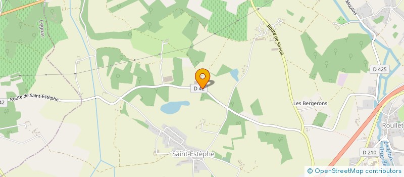 localisation de l'entreprise SOC TRANSP INTERNAT CHARENTAIS à ROULLET-SAINT-ESTEPHE