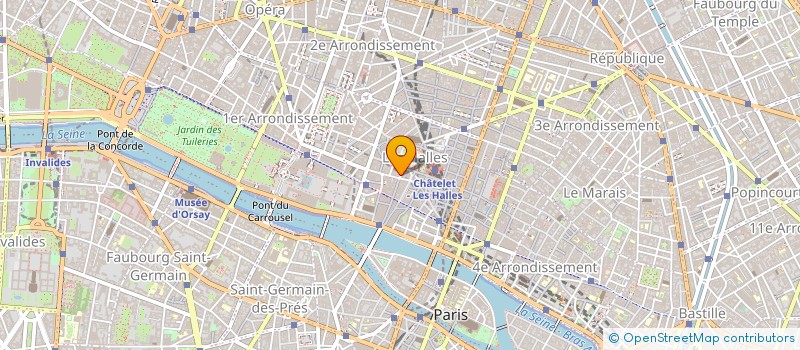 localisation de l'entreprise SOC TRANSPORT ALIMENT MANUTENT à PARIS