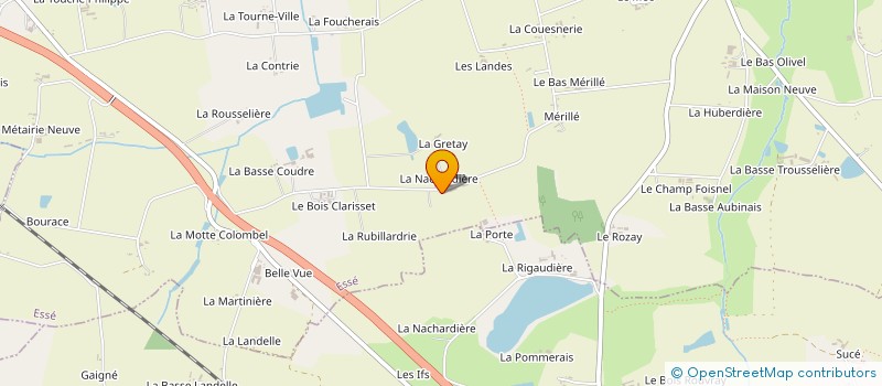 localisation de l'entreprise SOC TRANSPORT LA CHOUANIERE  BOISTRUDAN