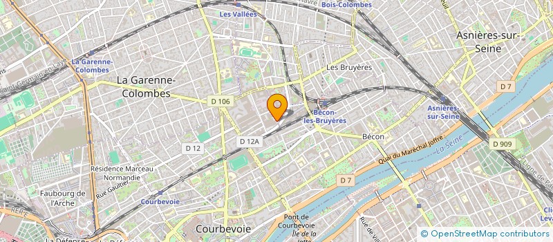 localisation de l'entreprise SOC TRANSPORTS COMMERCIAUX AUTOMOBILES à COURBEVOIE