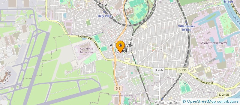 localisation de l'entreprise SOC TRANSPORTS ENTREPOSAGE AFFRETEMENTS à VILLENEUVE-LE-ROI