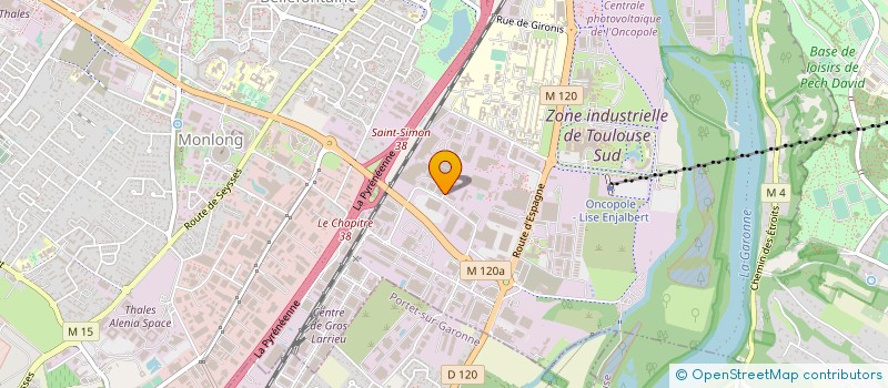 localisation de l'entreprise SOC TRANSPORTS ENTREPOTS ET AFFRETEMENT à TOULOUSE