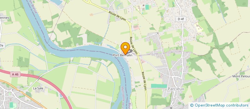 localisation de l'entreprise SOC TRANSPORTS LOCATION BERENGER à REYRIEUX