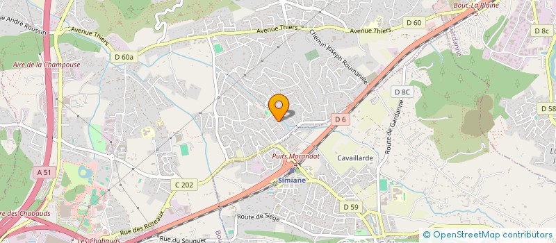 localisation de l'entreprise SOC TRANSPORTS SALLES ET FILS à BOUC-BEL-AIR