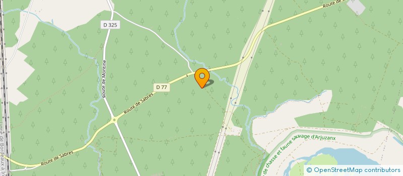 localisation de l'entreprise SOC TRANSPORTS TRAVAUX PUBLICS LANDAIS  ONESSE-LAHARIE