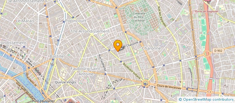 localisation de l'entreprise SOC TRASACTIONS INTERNATIONALES  PARIS