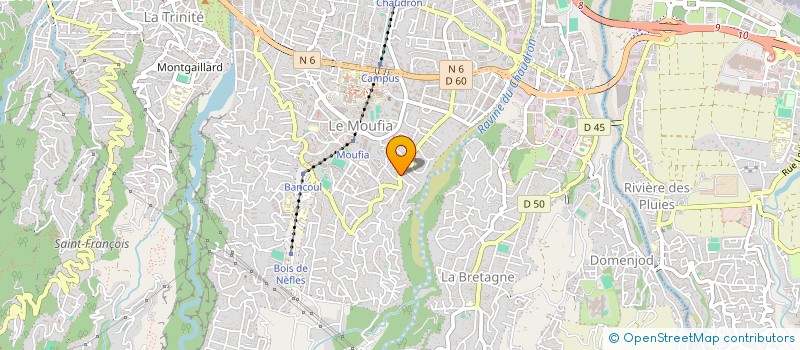 localisation de l'entreprise SOC TRAVAUX BATIMENT SARL à SAINT-DENIS