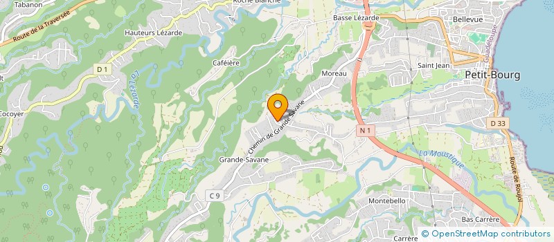 localisation de l'entreprise SOC TRAVAUX D'AMENAGEMENT ET RENOVATION  PETIT-BOURG