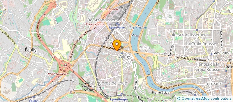 localisation de l'entreprise SOC TRAVAUX DE CARRELAGE à LYON