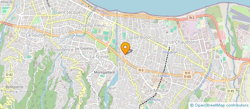 localisation de l'entreprise SOC TRAVAUX DYONISIENNE à SAINT-DENIS
