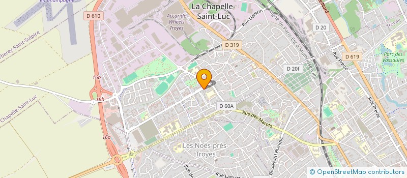 localisation de l'entreprise SOC TRAVAUX ETUDES & COORDINATION à LA CHAPELLE-SAINT-LUC